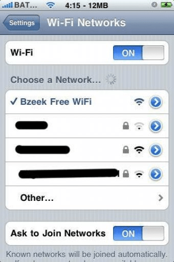 bzeek free wifi