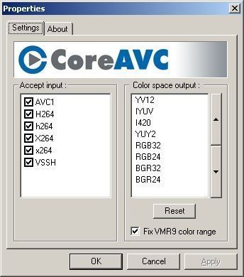 Coreavc Windows 7