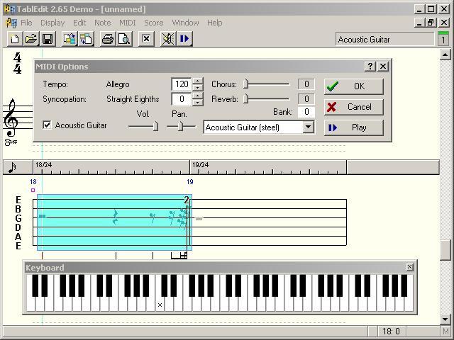 creating chord charts with tabledit 2.78