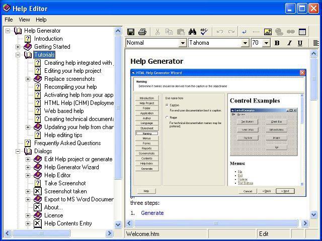 Help Generator for Visual Studio 2003  Download