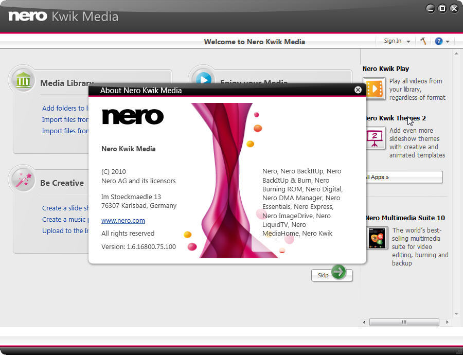 Keygen Nero Burning ROM 7 Orion. Nero 10 бесплатная версия