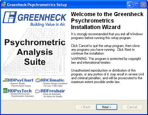Greenheck Psychrometric Chart
