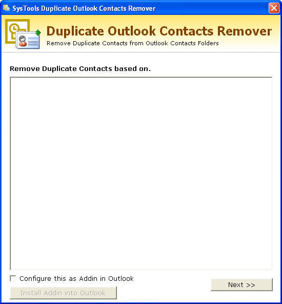 systools outlook duplicate remover not running