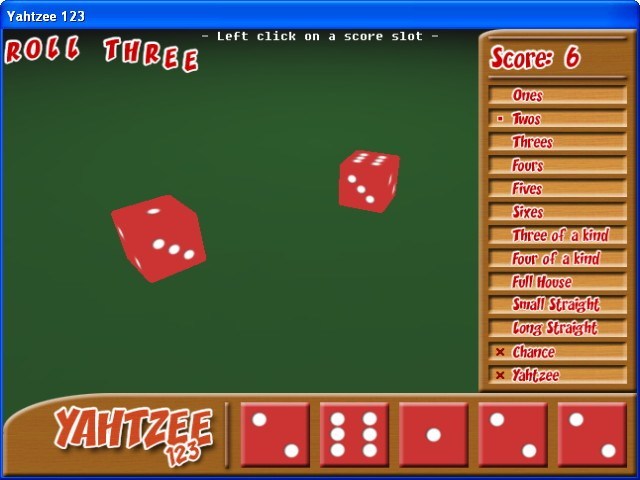 Yahtzee 123 1 0 Download Free Yahtzee 123 Exe