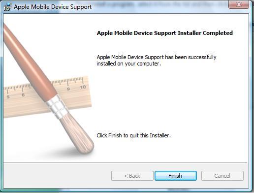 installer apple mobile device
