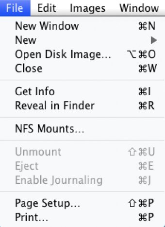 File Menu