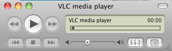 VLC : Video controls