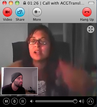 Skype 2.8 : Video call