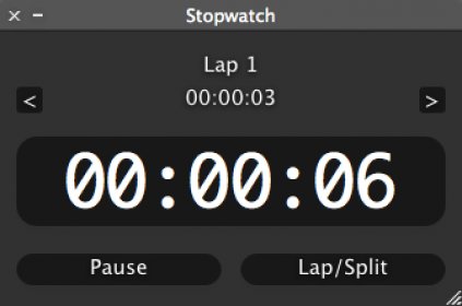 New stopwatch