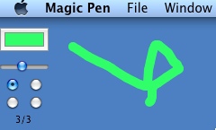 Magic Pen 1.0 : Main window