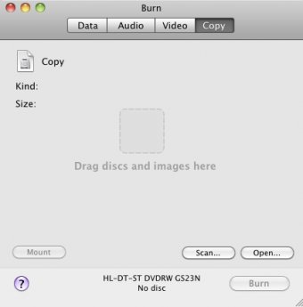 burn application for mac download