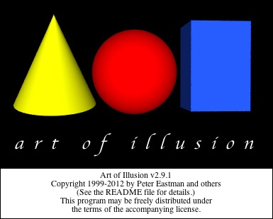 Art of Illusion 2.9 : About window