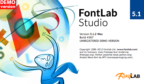 FontLab Studio 5.1 : About