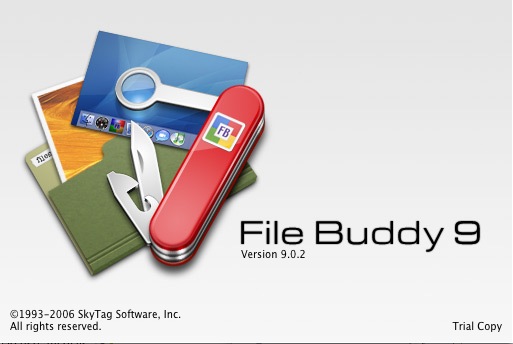 File Buddy 9.0 : About window