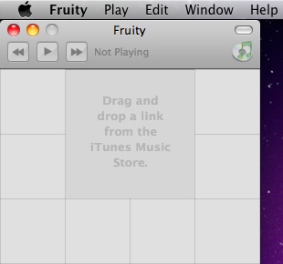 Fruity 1.0 : Main window