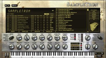 SampleTron 1.0 : Main window