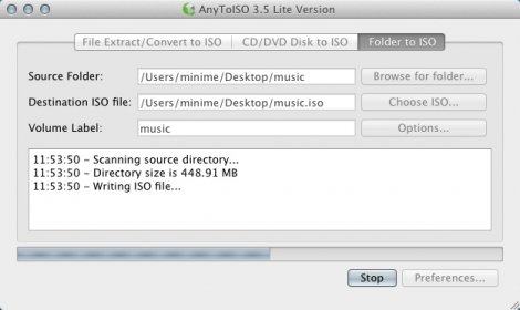Creating ISO File