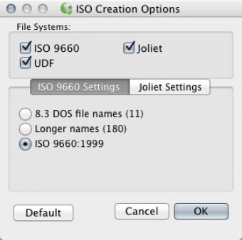ISO Creating Options