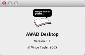 AWAD Desktop 1.1 : About Window