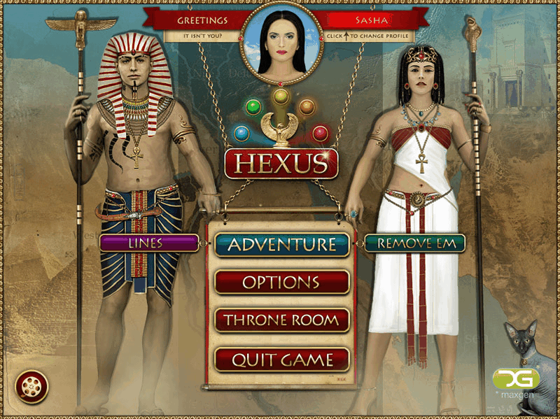 Hexus 1.0 : Game Menu