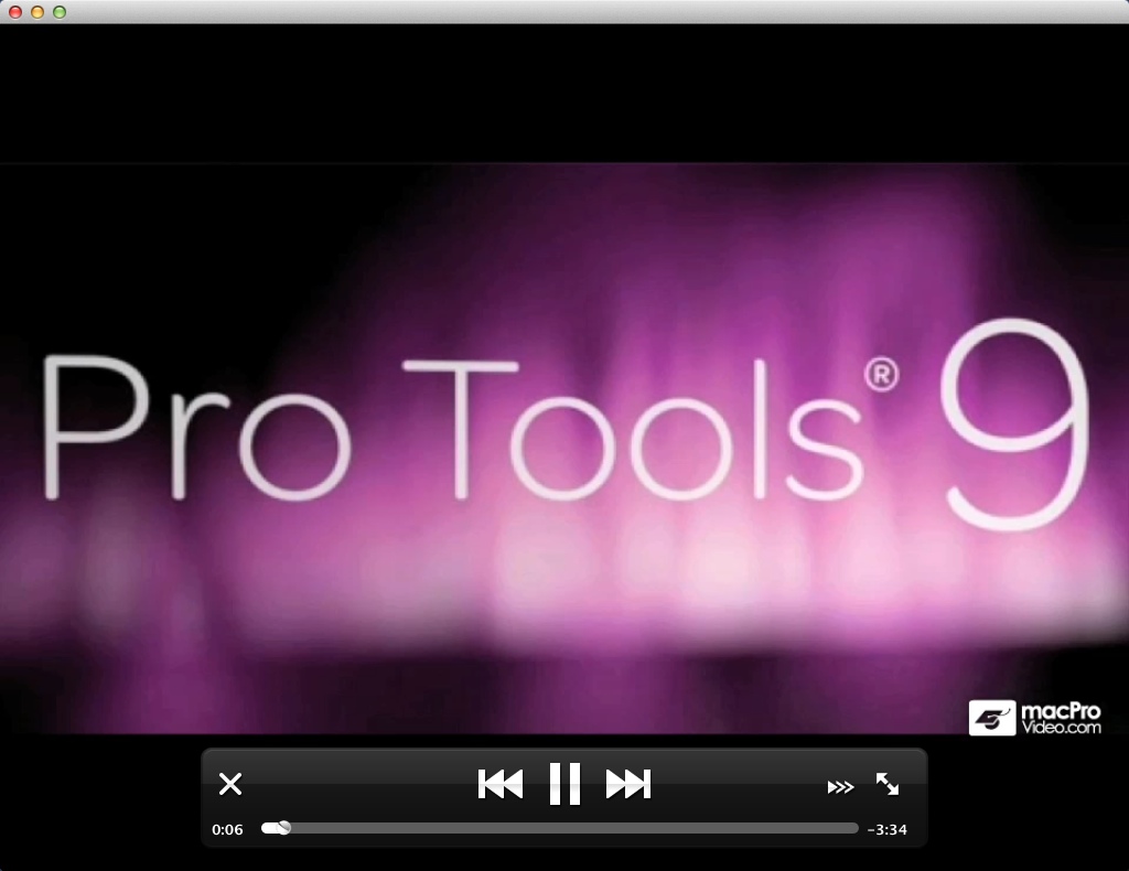 Course For Pro Tools 9 Free 1.0 : Watching Video Tutorial