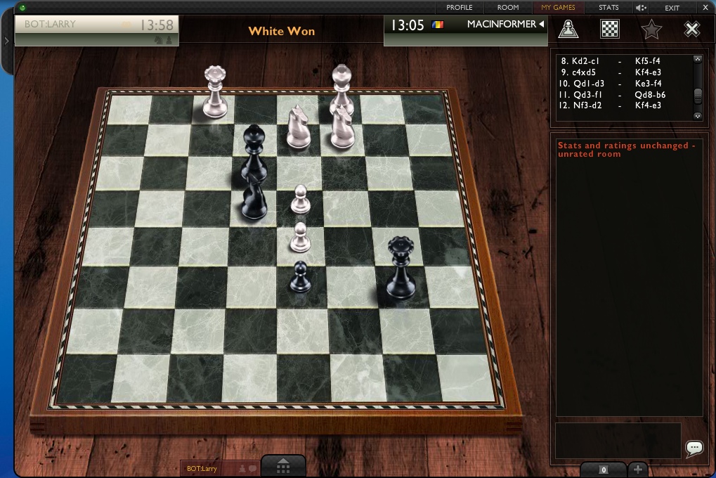 ChessJam 4.1 : Main window