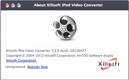 Xilisoft iPod Video Converter 7.2 : About