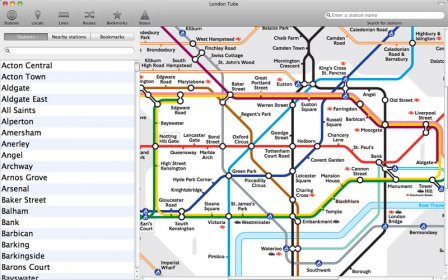 London Tube screenshot