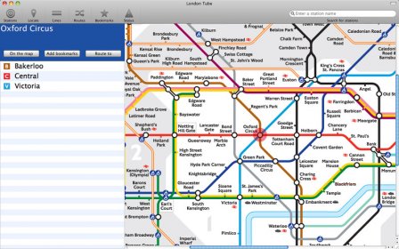 London Tube screenshot