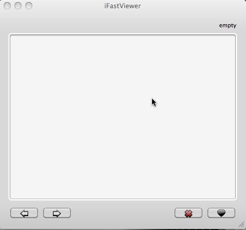 iFastViewer 0.5 : Main window