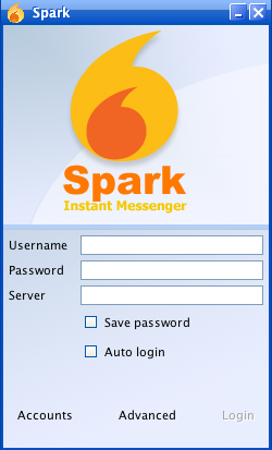Spark by Jive Software 2.6 : Main Window