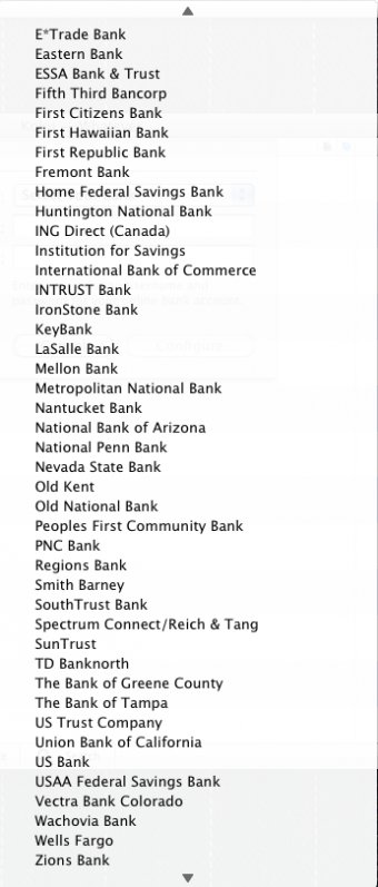 Banks List