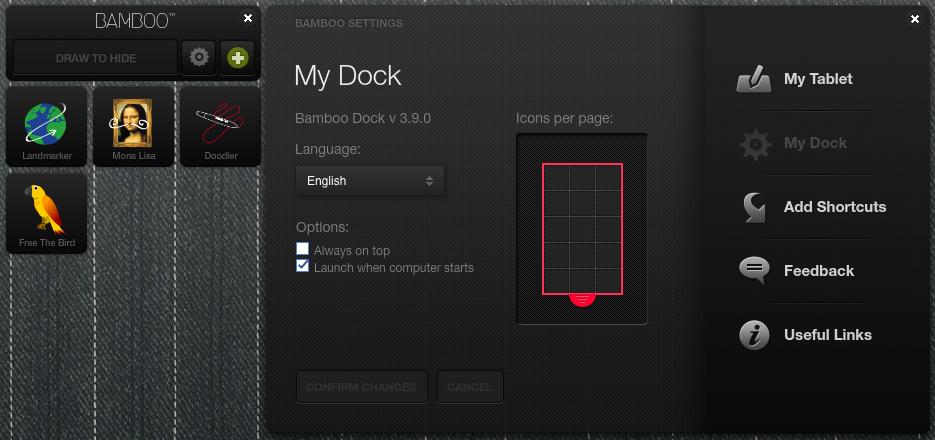 Bamboo Dock 3.9 : The Dock + The Dock Preferences
