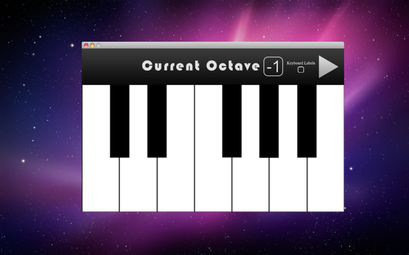 Virtual Piano 1.1 : Virtual Piano screenshot