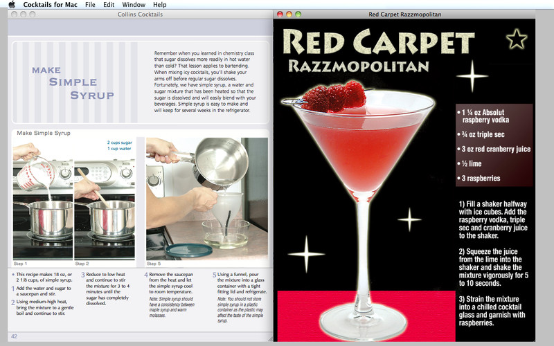 Cocktails for Mac 1.0 : Cocktails for Mac screenshot