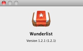 Wunderlist – To-Do & Task List 1.2 : About window
