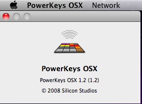 PowerKeys OSX 1.2 : Main window