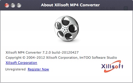 Xilisoft MP4 Converter 7.2 : About