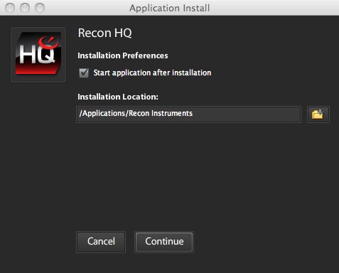 ReconHQ 1.3 : Main window