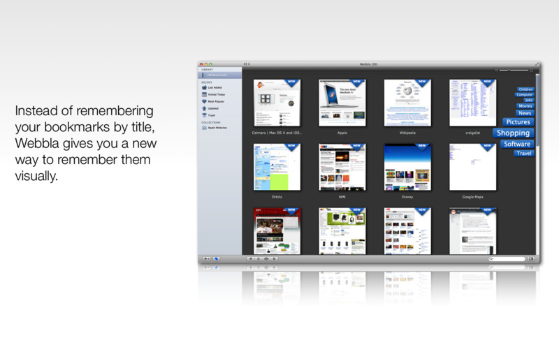 Webbla 1.5 : Webbla screenshot