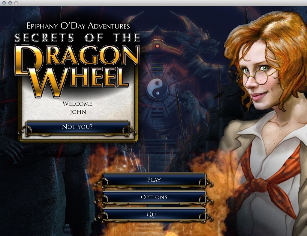Secrets of the Dragon Wheel : Main Menu