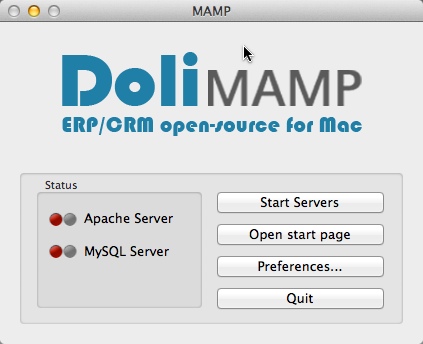 DOLIMAMP 3.1 : Main window