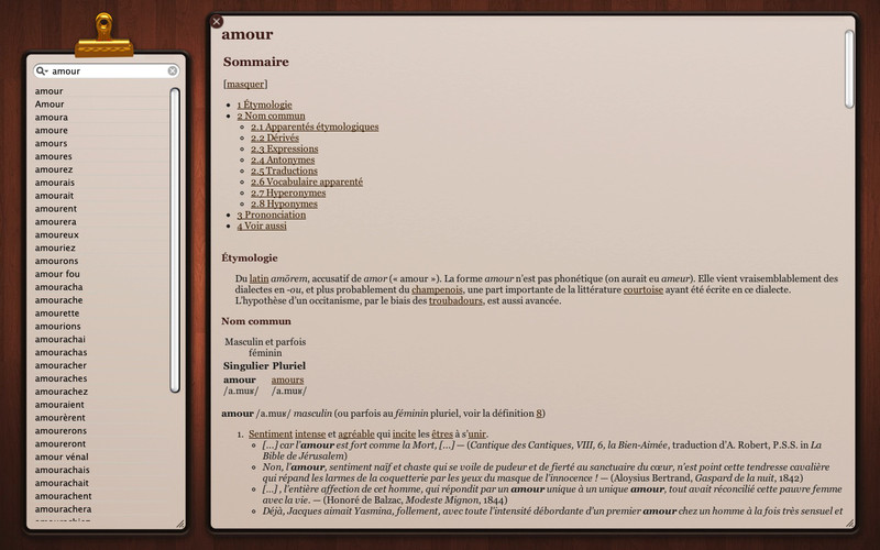 French Dictionary 1.0 : French Dictionary screenshot