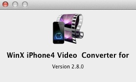 WinX iPhone4 Video Converter for Mac - Free Edition 2.8 : About window