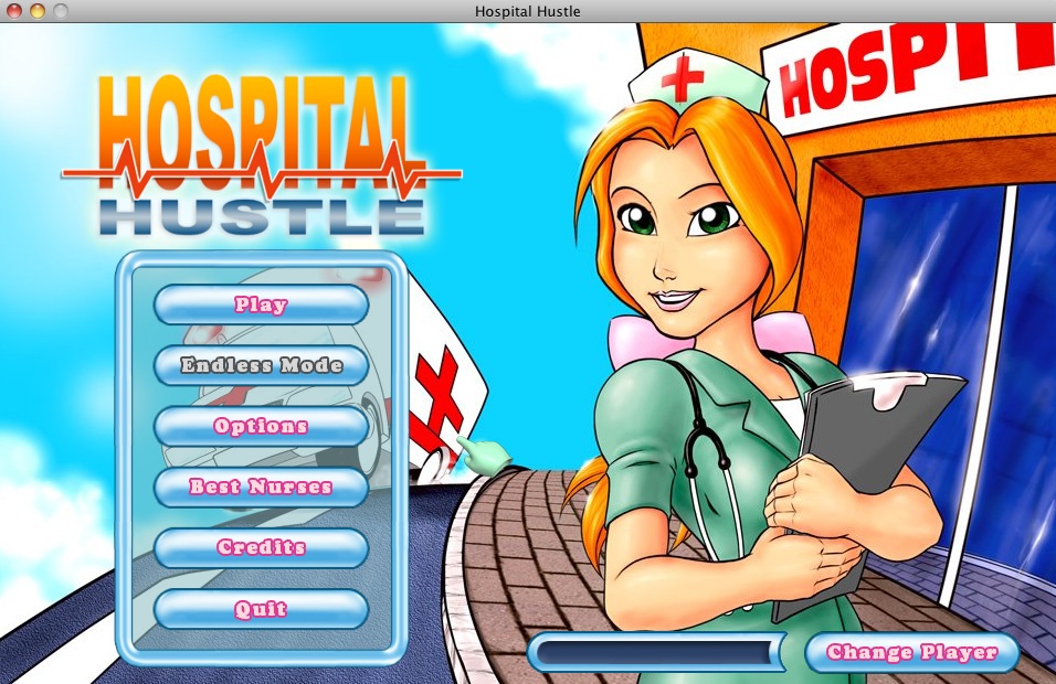 Hospital Hustle 1.0 : Main window