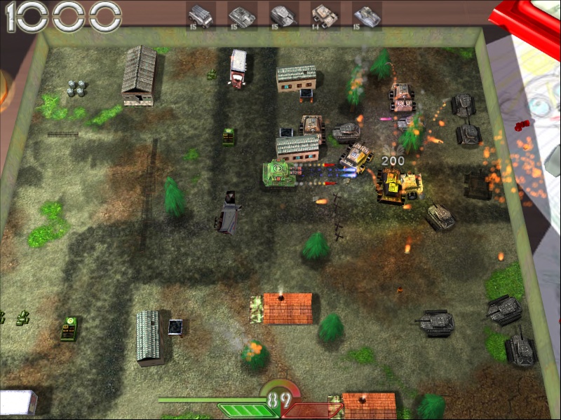 Tank-o-Box 1.2 : Full Screen Gameplay #2