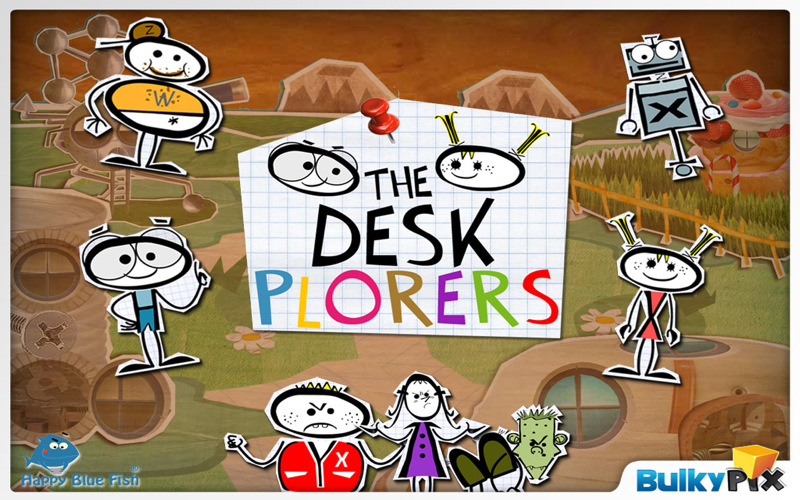Beginning (The Deskplorers - Try-It Chapter - for 7 to 11 yo kids) 1.3 : Main window