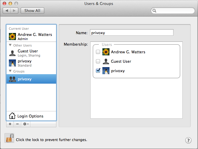 privoxy for mac 10.6.8 with configuration utility