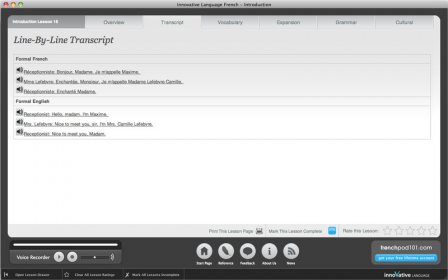 Learn French - Introduction (Lessons 1 to 25 with Audio) screenshot
