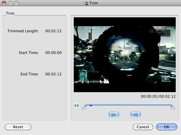 Aimersoft iPad Video Converter 1.9 : Editor